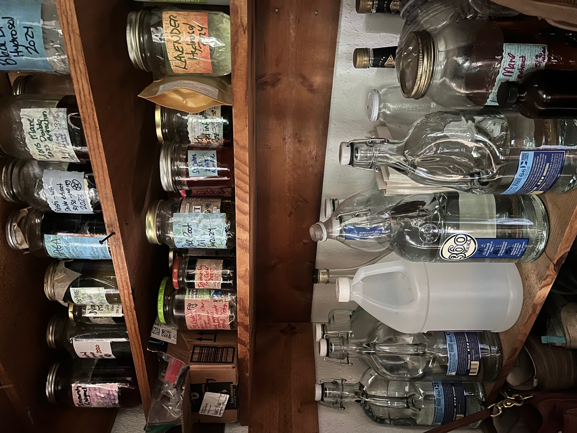 Image of apothecary with jars and bottles